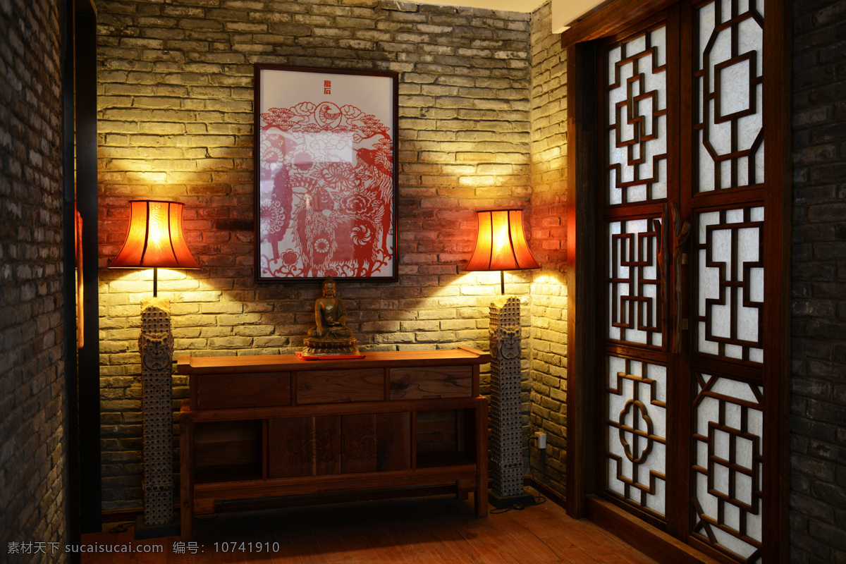 室内装饰 客厅装饰 吊灯 复古装饰 古典室内 沙发 室内摄影 文化艺术 传统文化