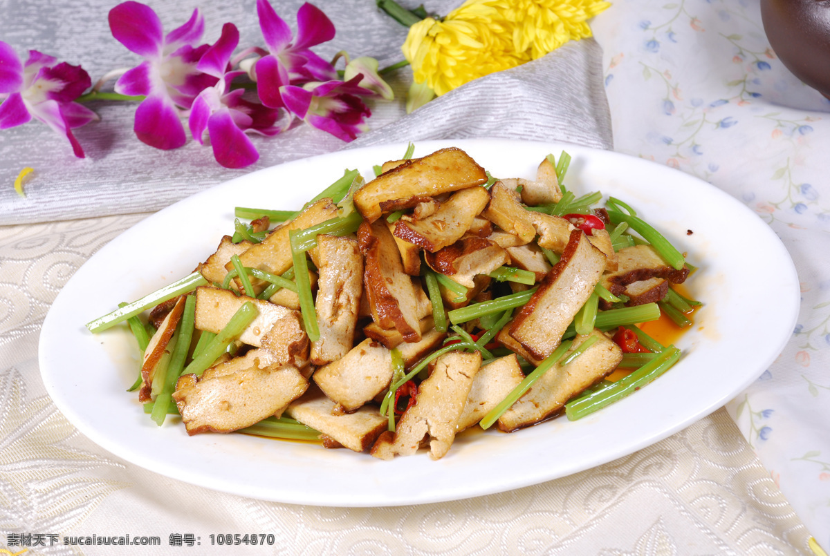 攸县香干 豆腐干 芹菜 传统美食 餐饮美食