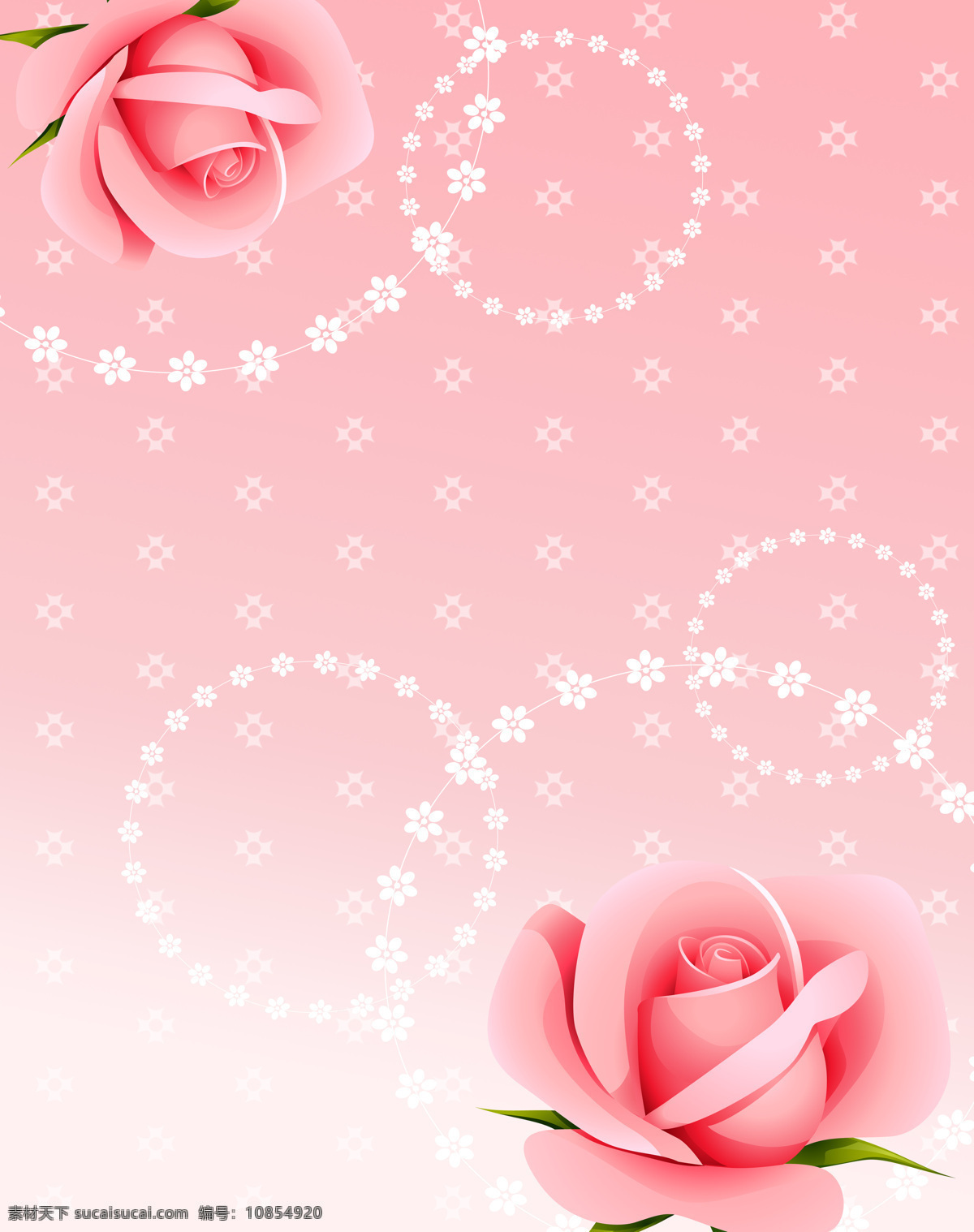 玫瑰 移门 圆环 白色底纹 粉色背景 粉玫瑰 对角花 移门图案 星星 白色花环 白色花纹 白色底纹背景 底纹边框