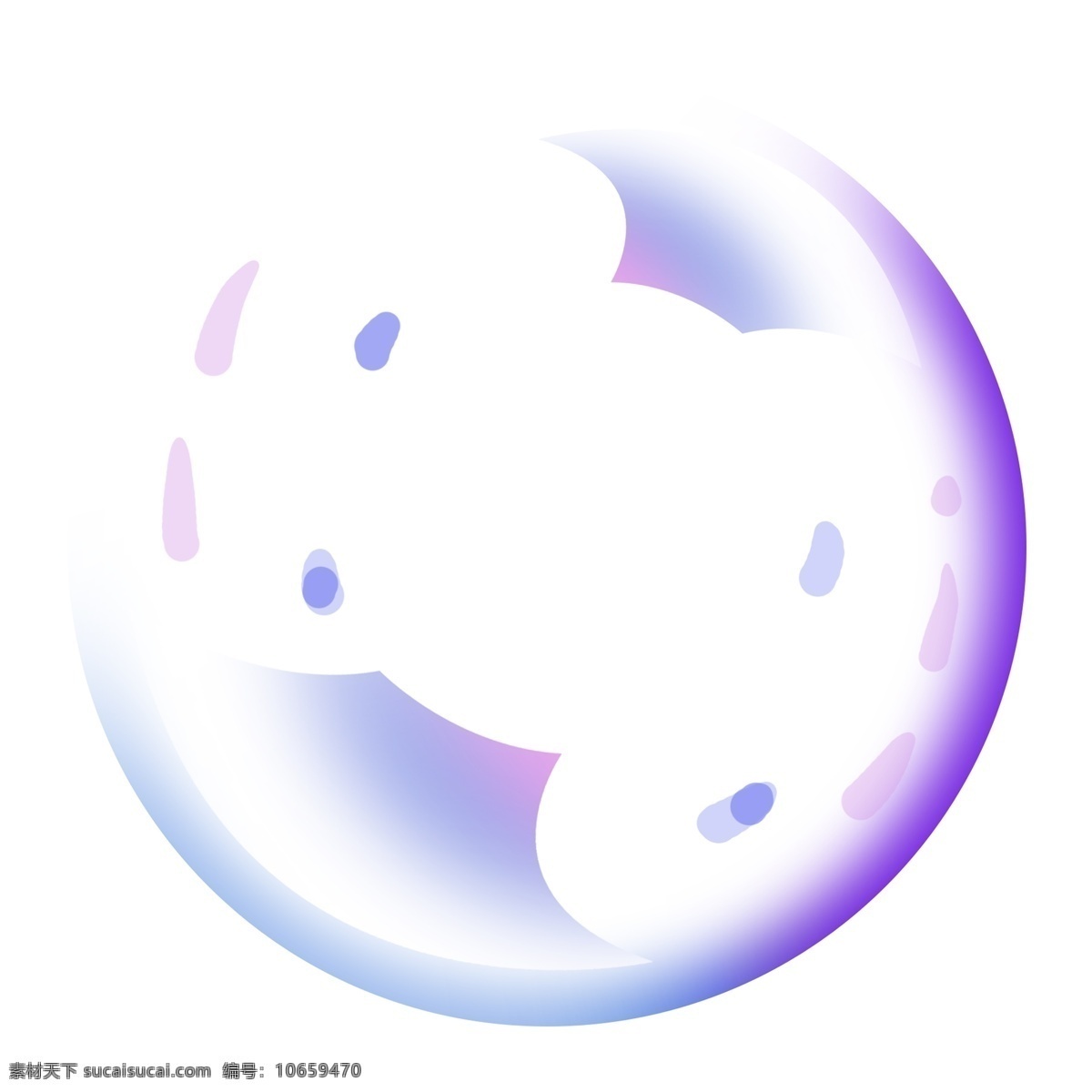 炫彩 紫色 气泡 插画 炫彩的气泡 卡通插画 气泡插画 泡泡插画 晶莹的气泡 漂亮的气泡 紫色的气泡