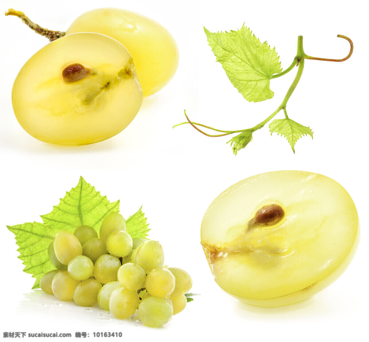 新鲜 葡萄 水果 新鲜水果 葡萄料 葡萄叶 成串的葡萄 水果摄影 蔬菜图片 餐饮美食