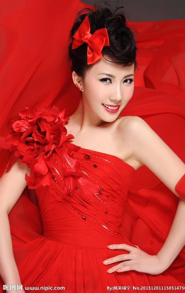 红衣美女 美女 模特 性感 女性 女人 红衣 美女模特 职业人物 人物图库