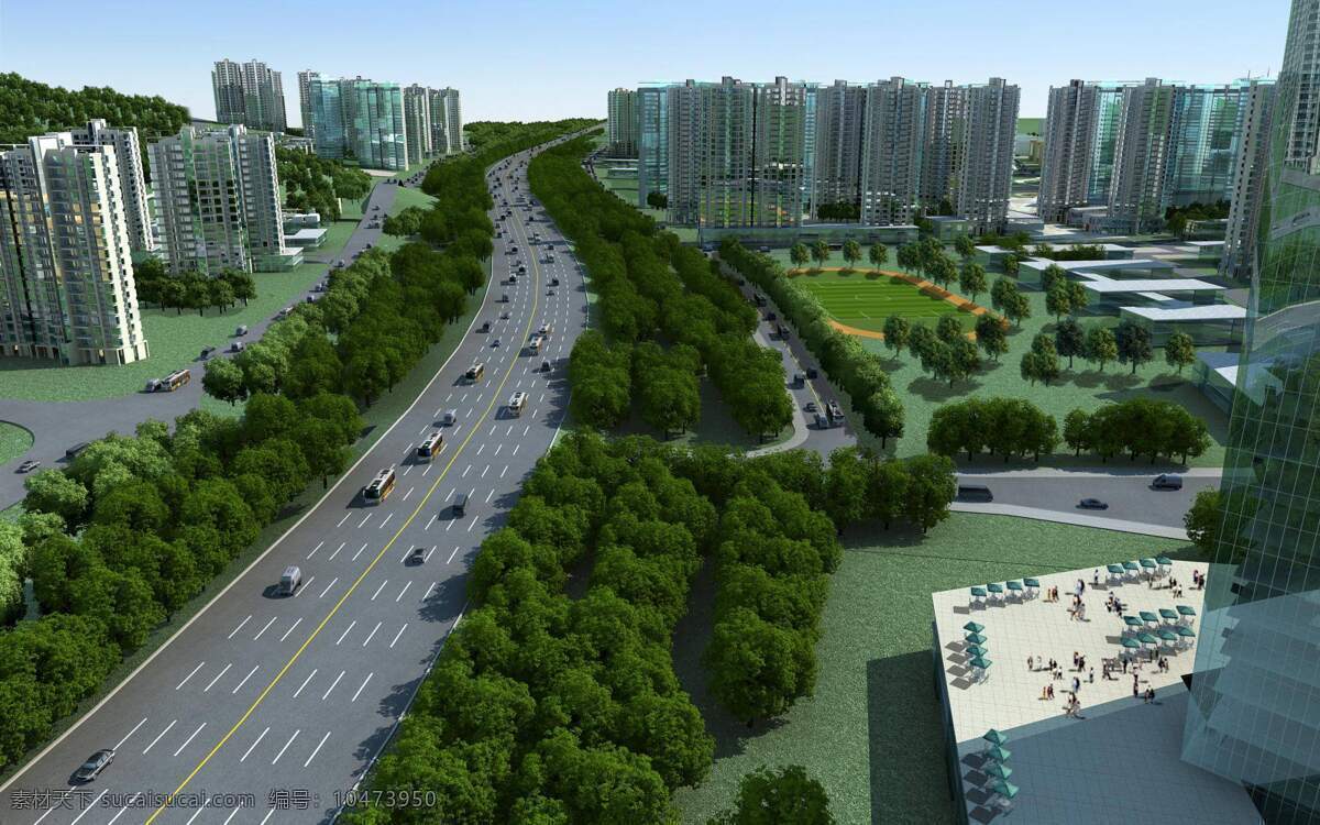 城市 公路 绿化 效果 城市公路绿化 马路绿化 建筑规划设计 景观设计 园艺设计 房地产设计 建筑设计 3d 效果图 园林景观 环境家居