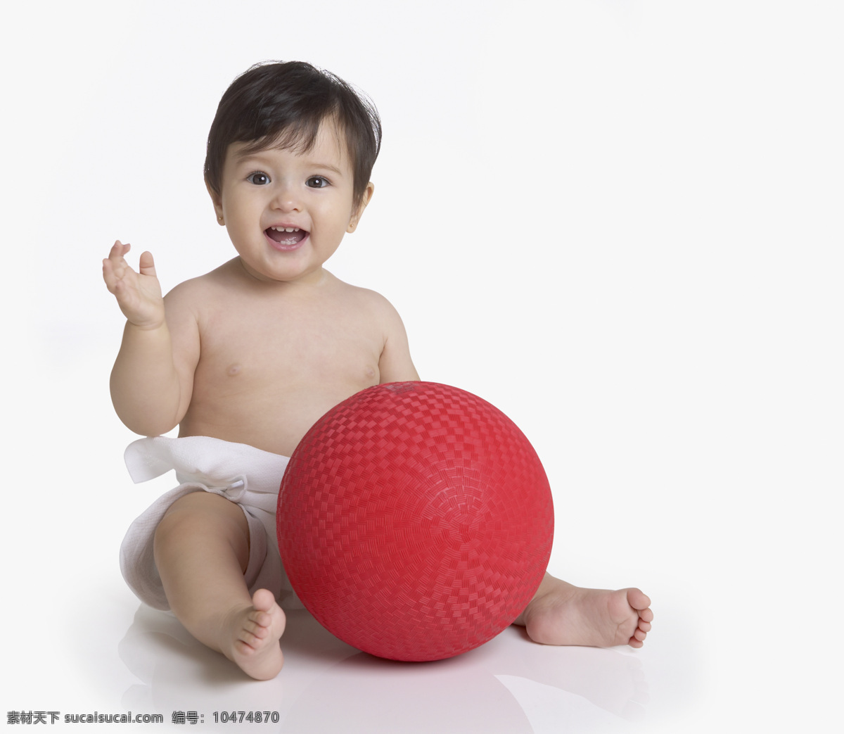 玩 皮球 小孩 婴儿 男婴 baby 玩耍 高清 红色皮球 人物 高清人物 儿童图片 人物图片