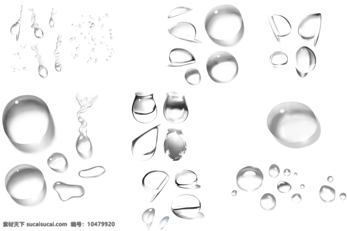 水滴图片 水滴 水 水滴素材 露珠 水矢量 透明水珠 水珠