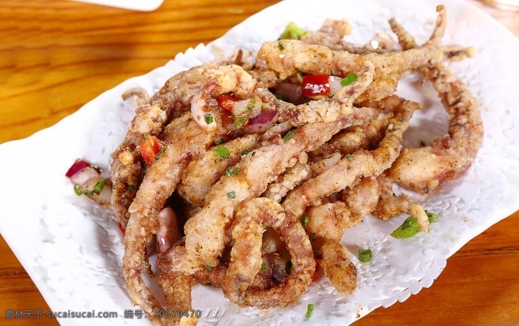 炸鱿鱼 鱿鱼 鱿鱼须 美食 食物 食品 餐饮美食 传统美食