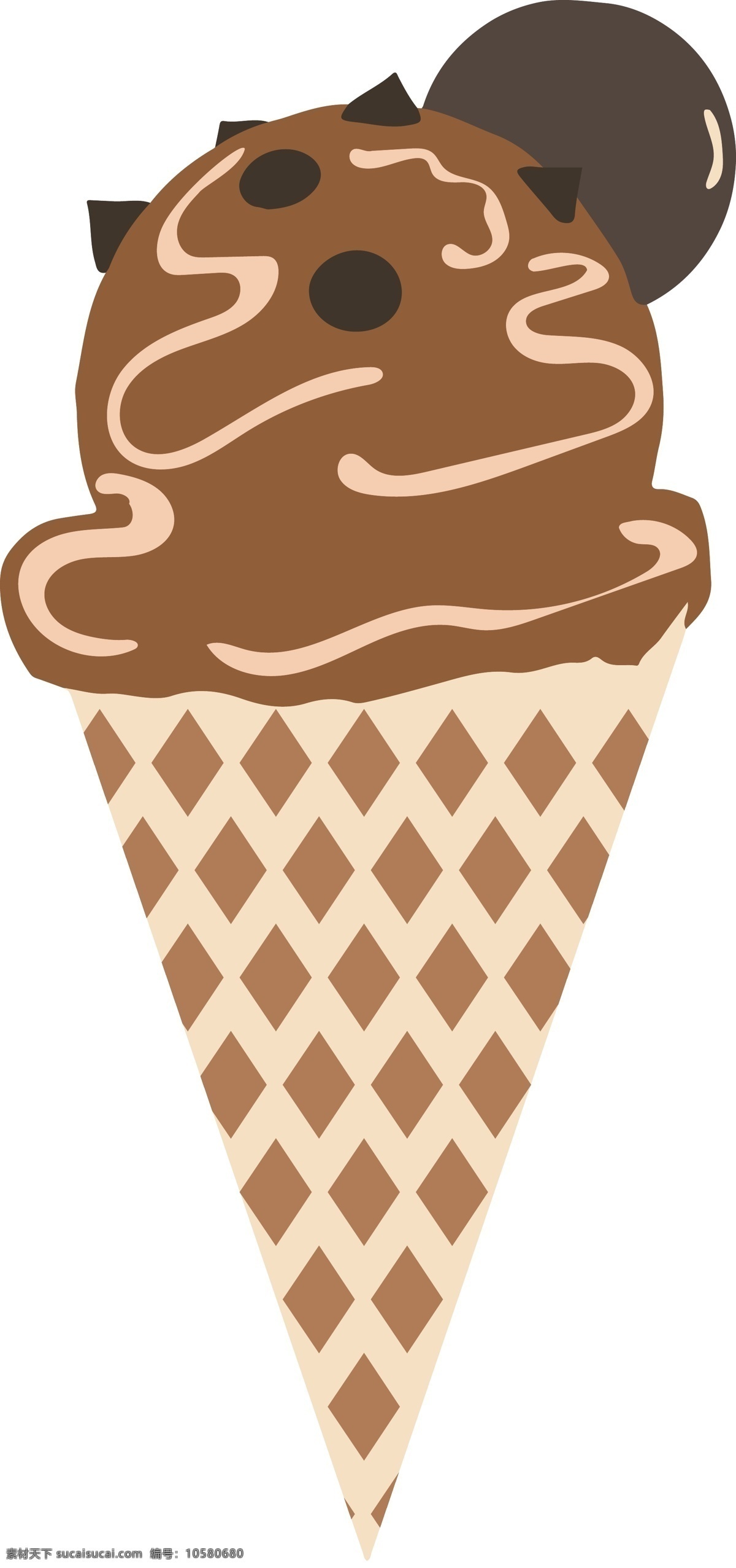 夏日 卡通 冰淇淋 图形 商用 元素 清凉 食物 甜筒 夏日冰淇淋 解暑