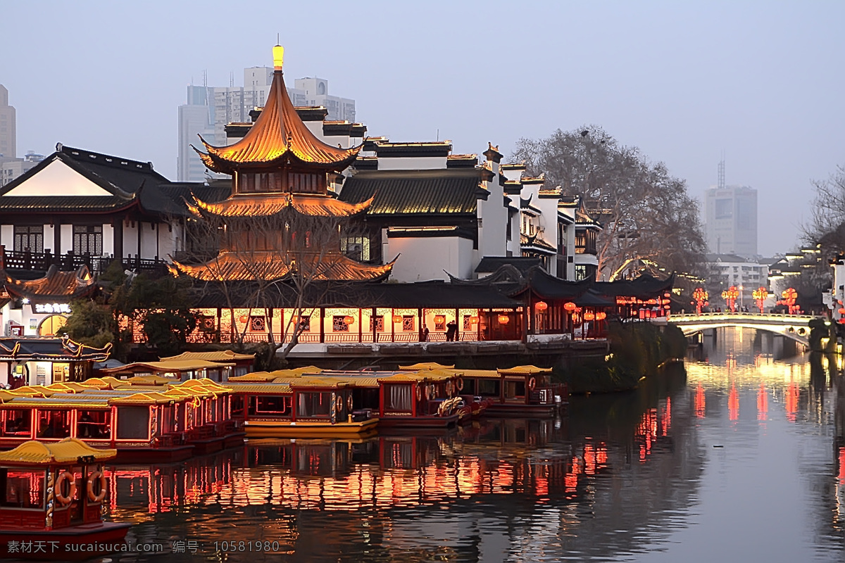 南京 夫子庙 风景