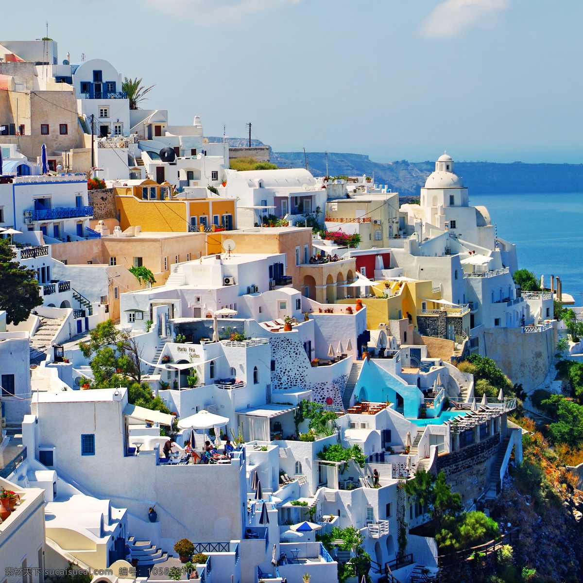 希腊风光 希腊 风光 希腊旅游 地中海 渡假 旅游 休闲 放松 旅游圣地 希腊建筑 希腊住宅区 国外旅游 旅游摄影