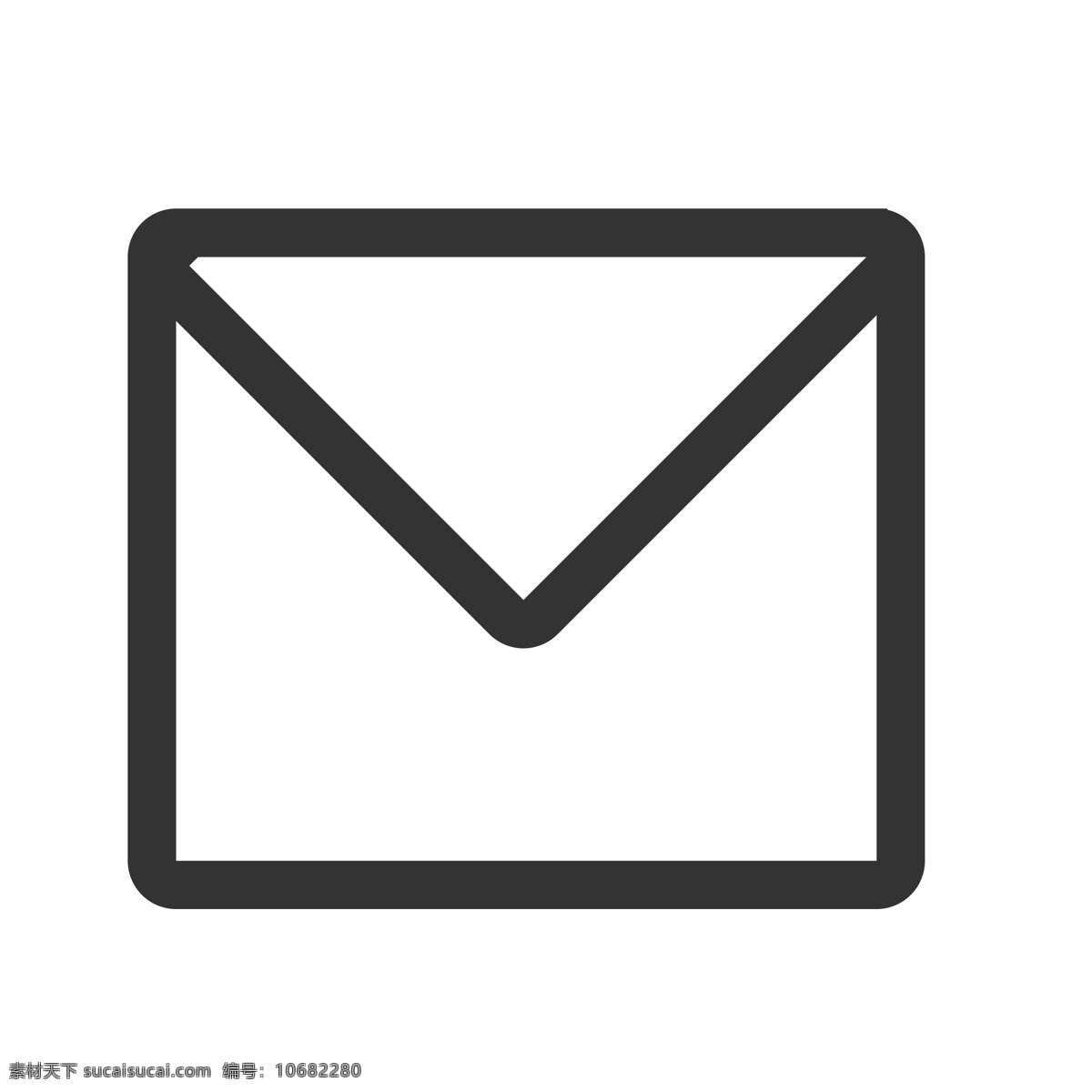 扁平化信封 信件 邮件 扁平化ui ui图标 手机图标 界面ui 网页ui h5图标