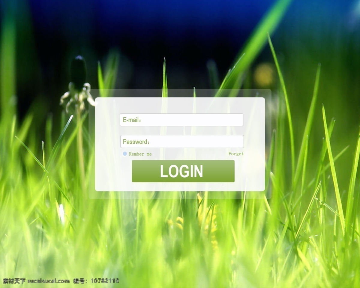 网站 登录 界面 文字 网站登录界面 网页素材 网页界面设计