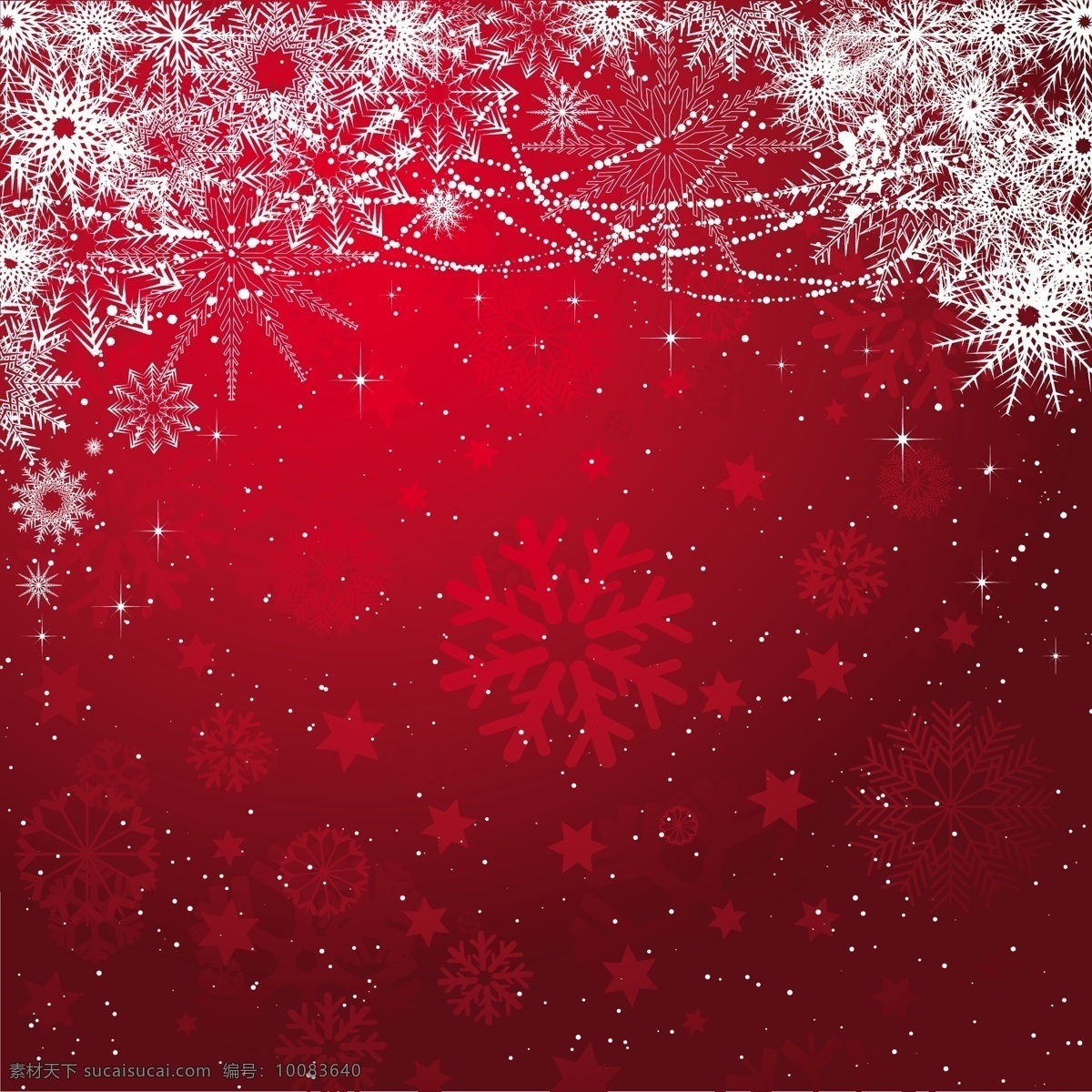 红色 白色 雪花 背景 圣诞 圣诞快乐 圣诞节 冬季 快乐 饰品 庆祝活动 假日 装饰 假期