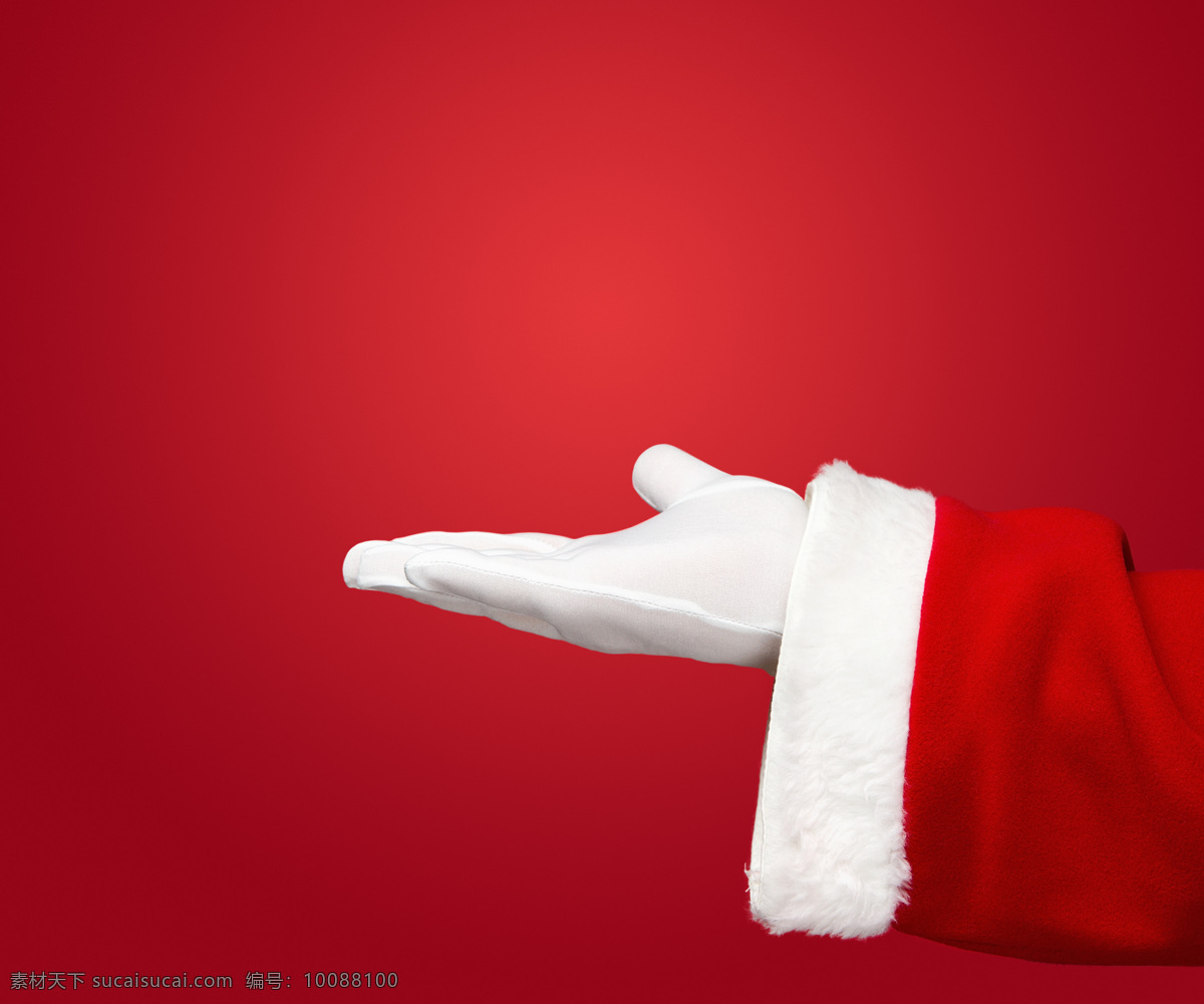 圣诞老人的手 老人 圣诞老人 手 伸手 红色 节日庆典 生活百科