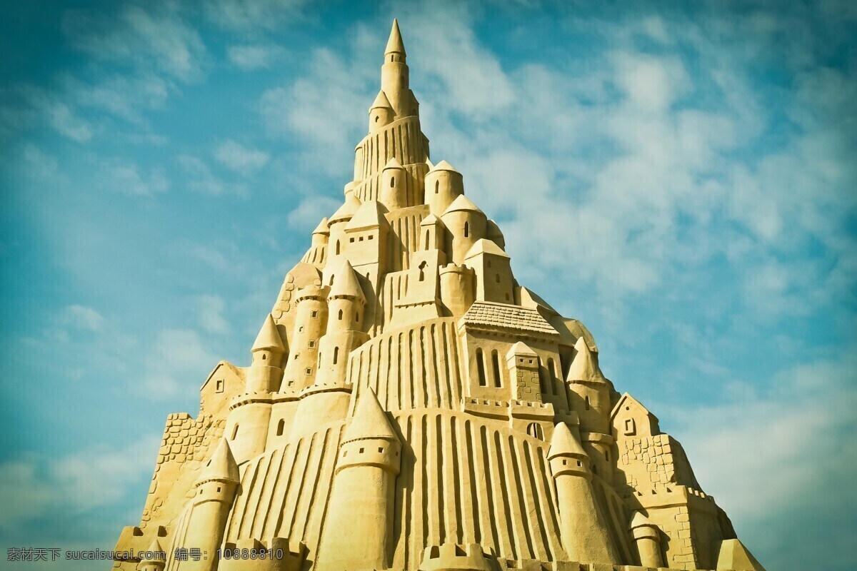 雕塑城堡 艺术 沙雕 雕塑 沙 雕像 艺术品 城堡