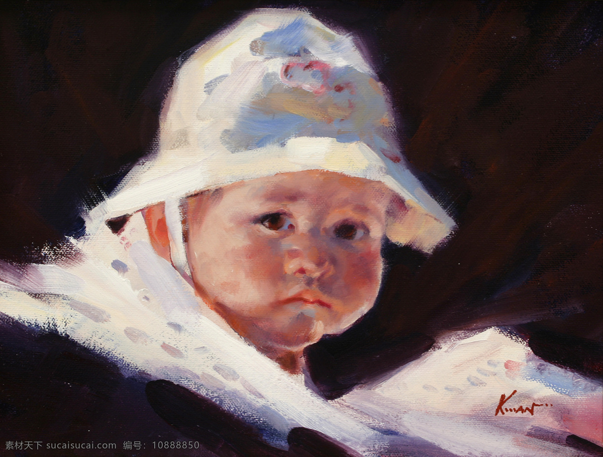 婴儿 宝宝 油画 肖像 西方儿童油画 宝宝肖像画 油画人物 西方 人物 写生 油画艺术 绘画艺术 装饰画 书画文字 文化艺术