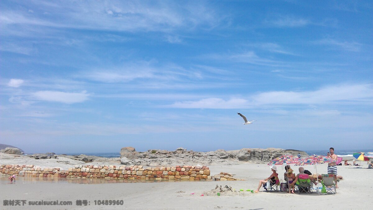 南非海滩 南非 风景 海滩 蓝天 海鸟 南非风景 国外旅游 旅游摄影