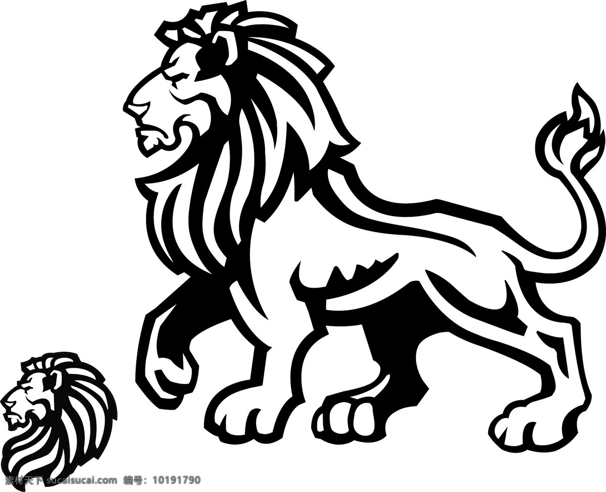 矢量狮子 卡通狮子 手绘狮子 狮子插画 狮子剪影 狮子头 狮子侧面 抽象狮子 艺术狮子 简洁狮子 简约狮子 动物 生物世界 野生动物