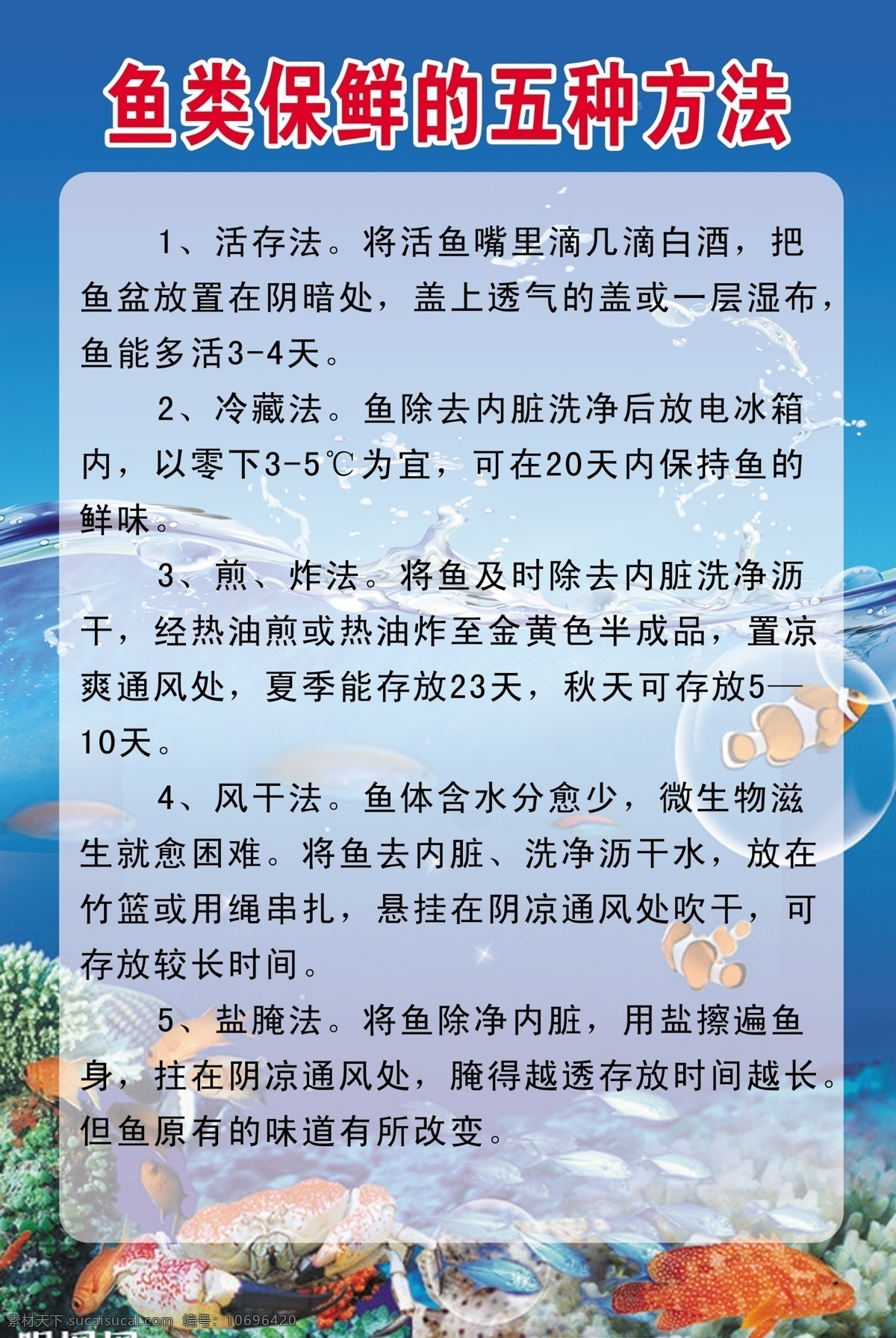 鱼类 保鲜 方法 广告设计模板 海鲜 蓝色底 鱼 源文件 展板模板 鱼类保鲜方法 鳗鱼 水 游动的各种鱼 美丽小鱼 生物世界