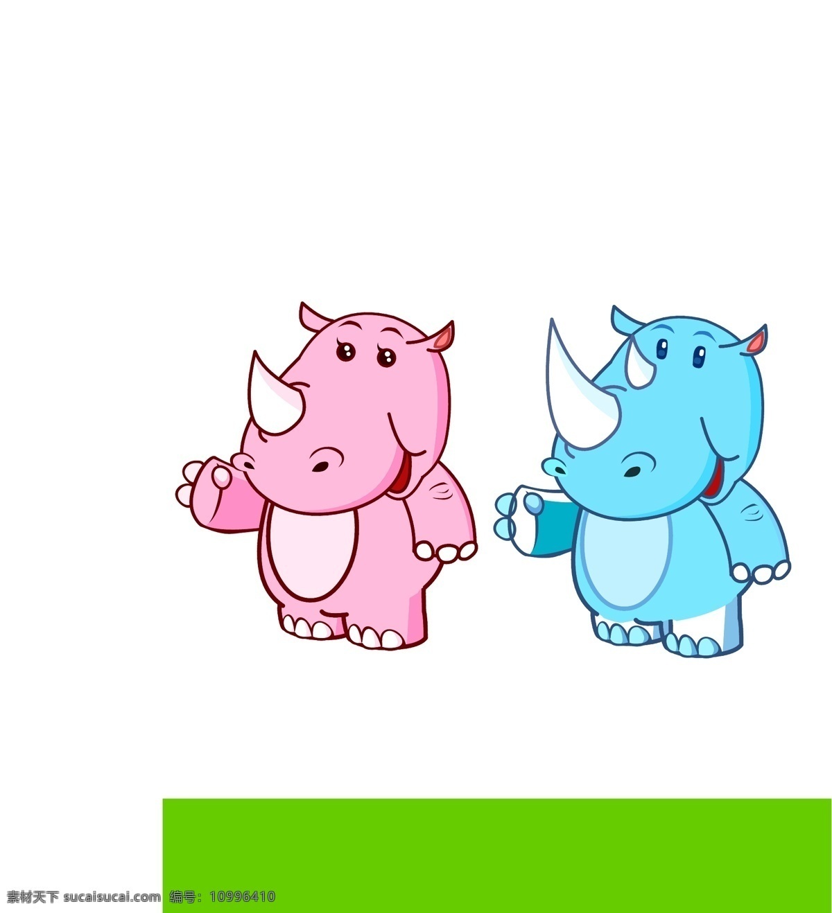 超 可爱 犀牛 宝贝 造形 图 吉祥物 卡通形象 漫画 动漫 造型 牛 野生动物 生物世界 矢量