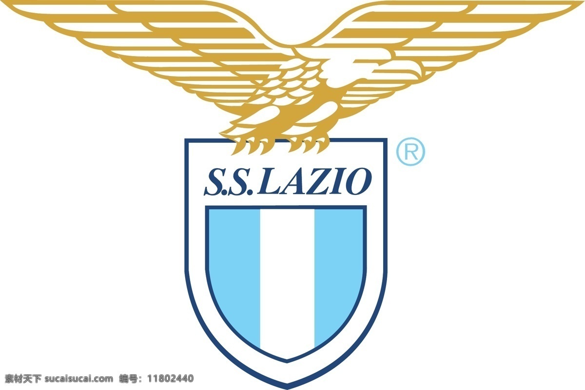 拉齐奥 足球 俱乐部 徽标 罗马 意甲 意大利 甲级 联赛 比赛 logo设计