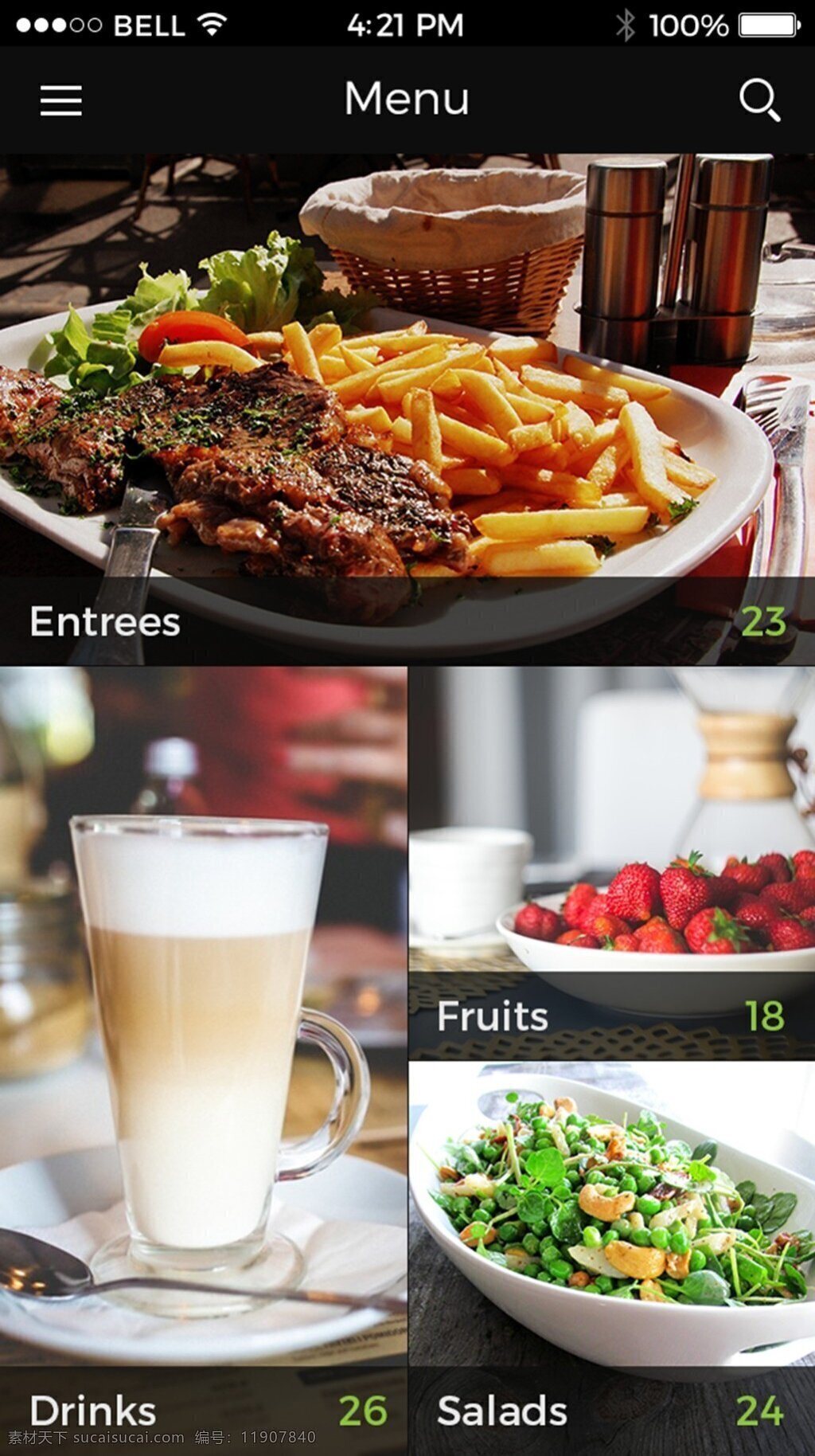 app 用户界面 元素 界面 界面菜单 界面图片素材 app素材 扁平设计 app界面 app模板 黑色