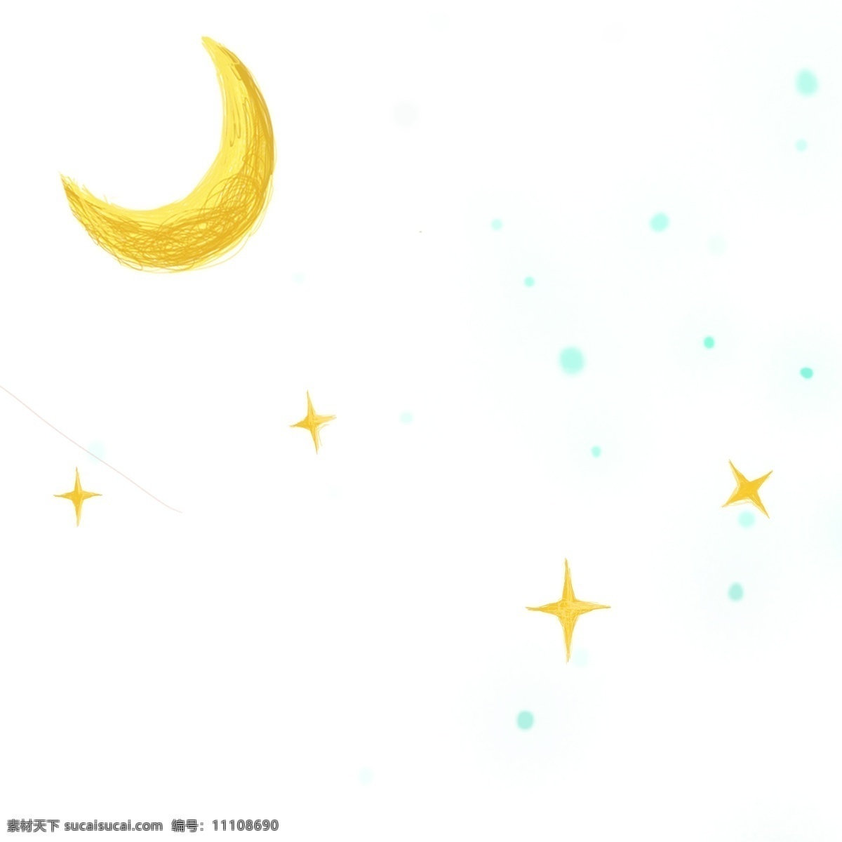 卡通 可爱 月亮 星星 太阳 矢量 卡通星星 卡通月亮 可爱太阳 可爱星星 可爱月亮 银河系 黄色的