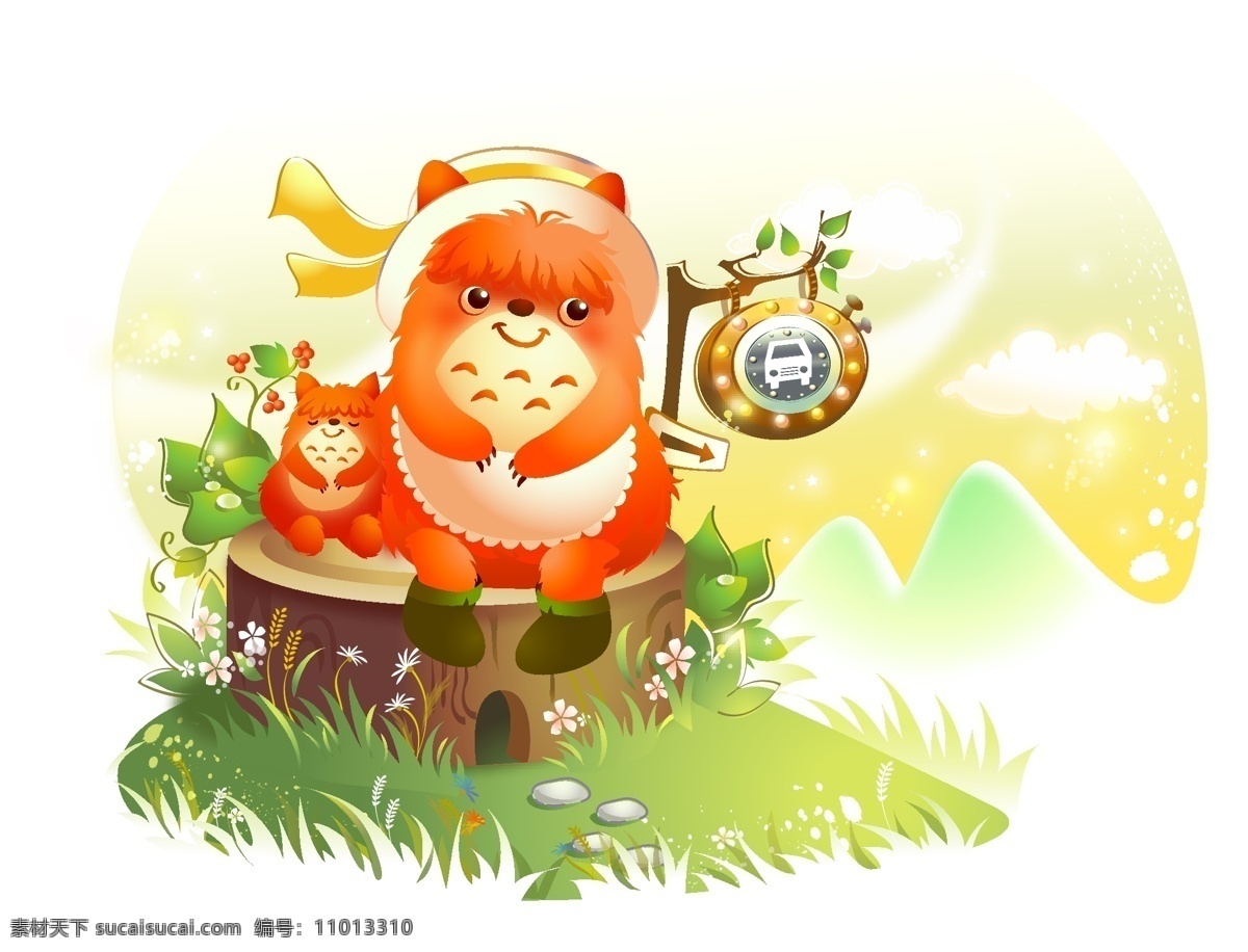 梦幻 卡通 hanmaker 韩国 设计素材 库 梦幻儿童 梦幻卡通 矢量 魔法儿童