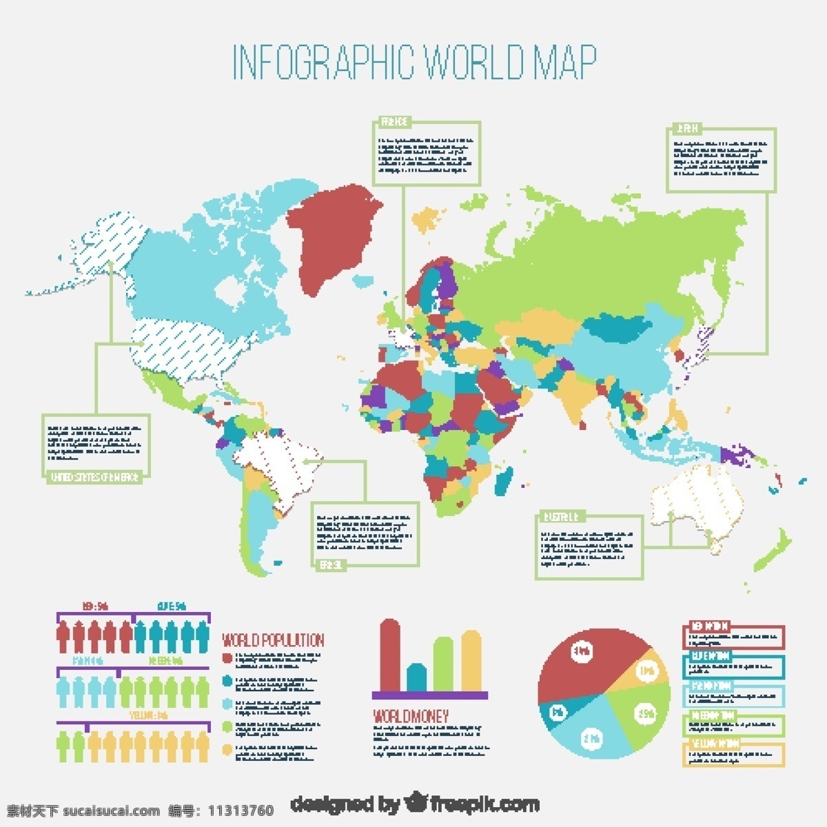 世界地图图表 图表 旅行 模板 地图 世界 世界地图 地球 营销 图 过程 图表模板 数据 现代 海洋 信息 地球信息 非洲
