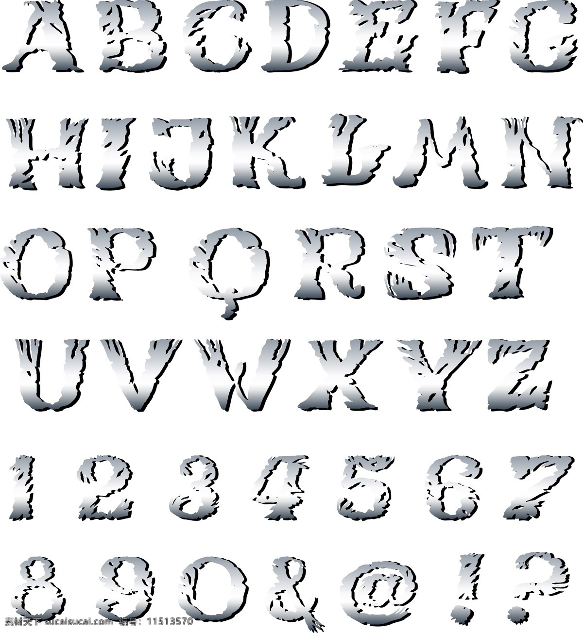 创意字母 符号 矢量 数字 数字设计 字母 字母设计 字母矢量素材 字母模板下载 裂纹字母 彩色字母 炫彩字母 矢量图 艺术字