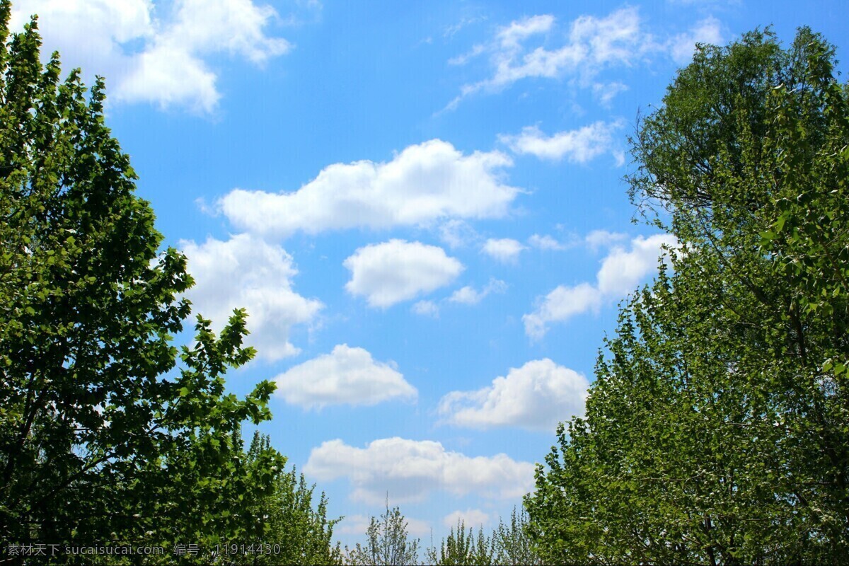 蓝天白云 蓝天 白云 蓝蓝的天空 白云朵朵 自然景观 自然风景