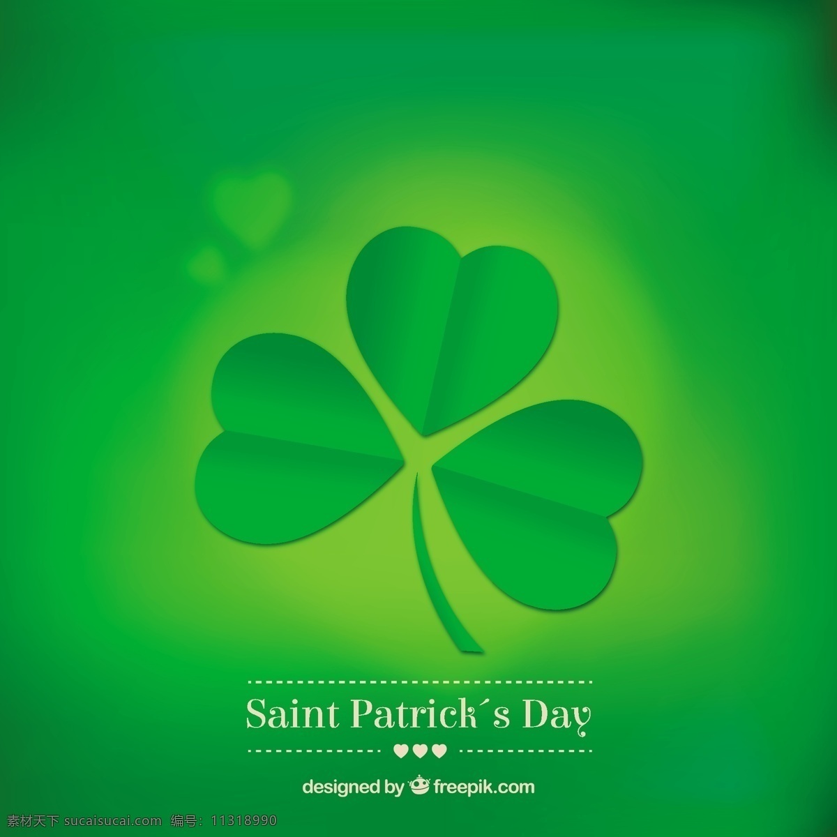三叶草 图案 背景 绿色 假日 st 帕特里克 问候语 爱尔兰 问候 圣帕特里克 传统 三叶