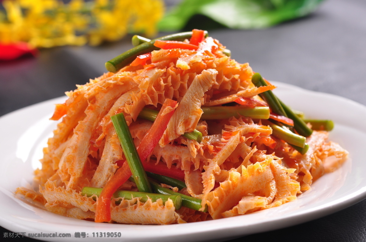 红油肚丝 凉菜 肚丝 香辣肚丝 拌肚丝 蒜苔肚丝 传统美食 餐饮美食