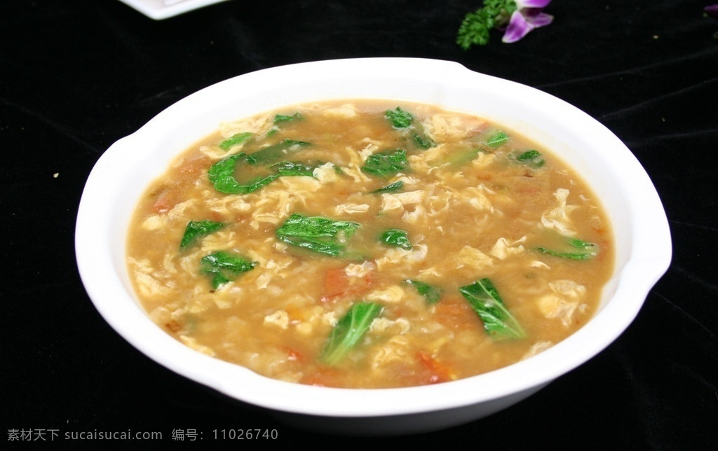 疙瘩汤 疙瘩 生菜 蛋花 西红柿 汤羹 食谱及原材料 传统美食 餐饮美食