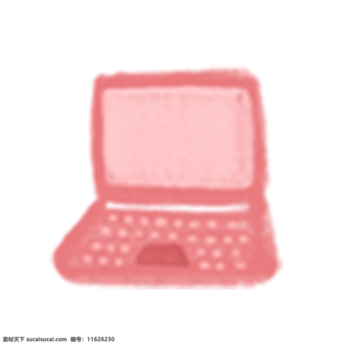 粉色 笔记本 电脑 ui 图标 笔记本电脑 粉色电脑 插画 ui图标 电脑图标