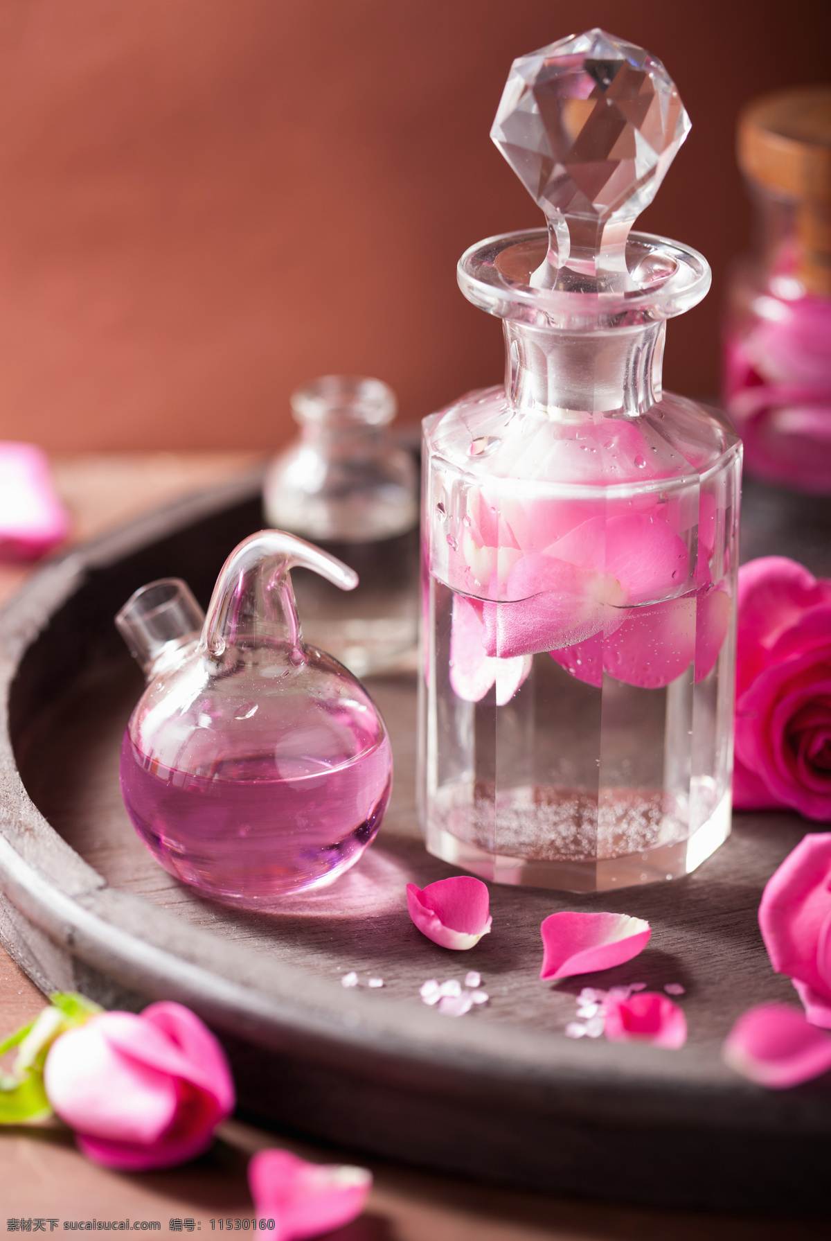精油 粉色 玫瑰花 鲜花 花瓣 spa spa用品 其他类别 生活百科 黑色