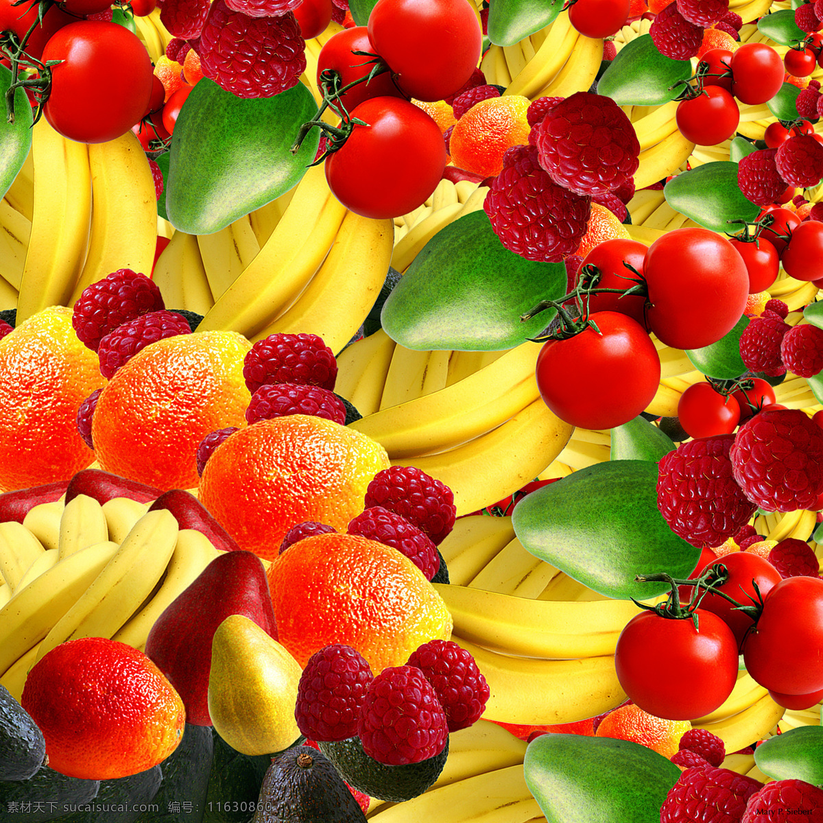 水果图片 水果 香蕉 西红柿 桃子 甜瓜 木瓜 犁 生物世界