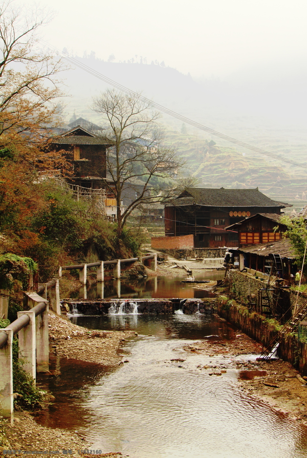 千 户 苗寨 贵州 西江 秋天 自然风景 风景 生活 旅游餐饮