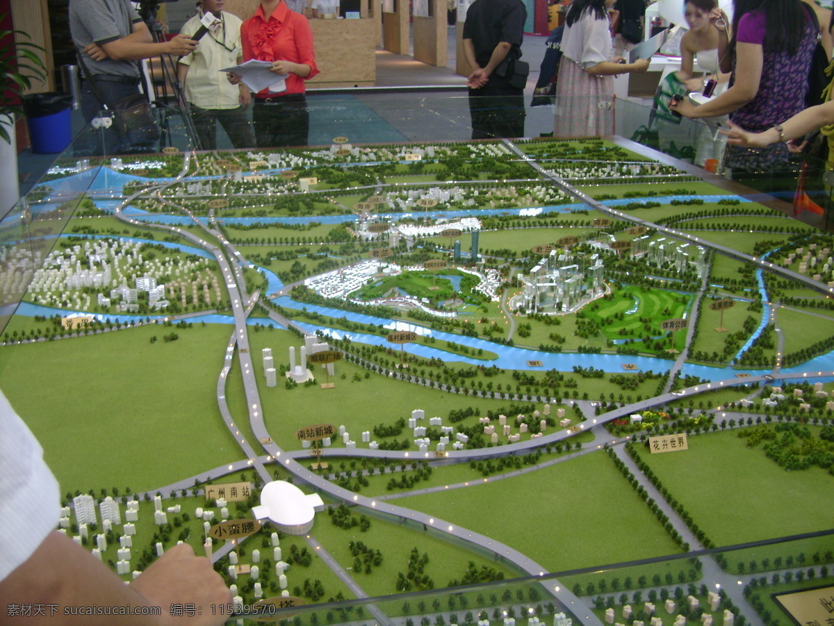 美的 佛山 楼盘 大 沙盘 建筑摄影 建筑园林 展位 房博会 矢量图 建筑家居