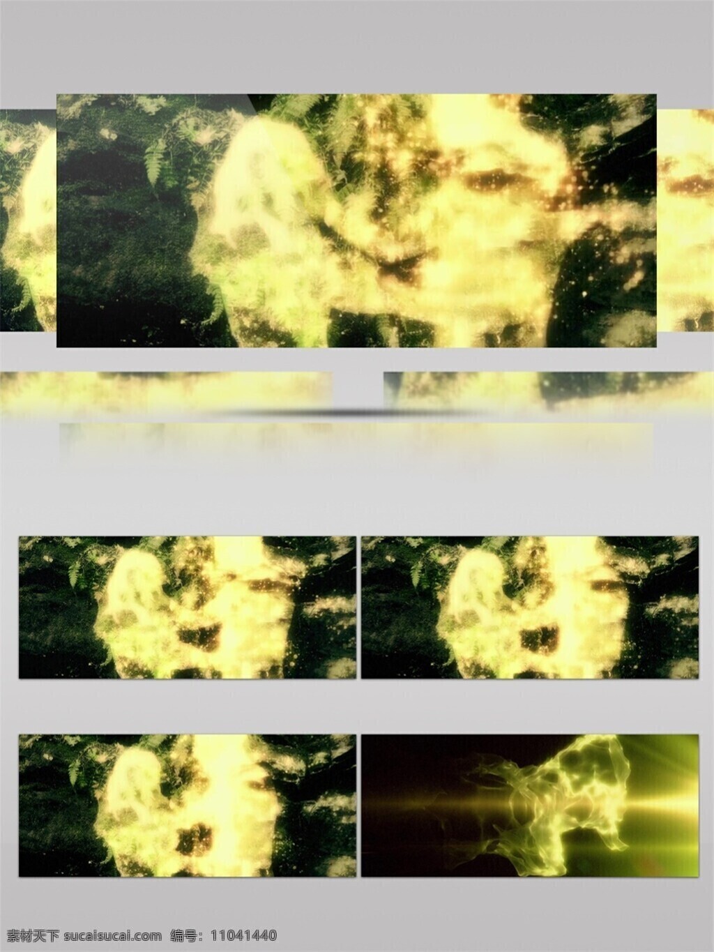 光斑散射 光束 激光 金色 视觉享受 手机壁纸 星际 光雾 视频