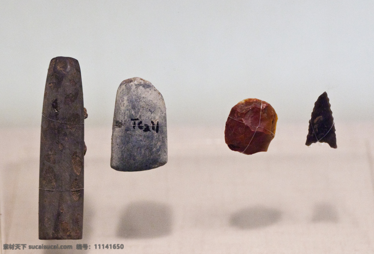 石凿 玉锛 圆刮器 石镞 新石器时代 玉器 石器 收藏 辽宁 博物馆 玉石器 传统文化 文化艺术