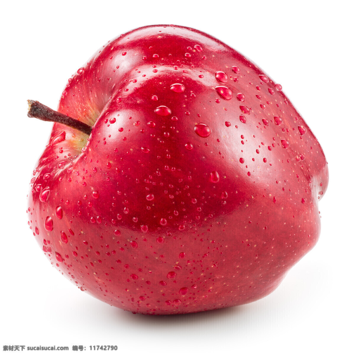 红苹果 唯美 原生态水果 水果 鲜果 新鲜 苹果 生物世界