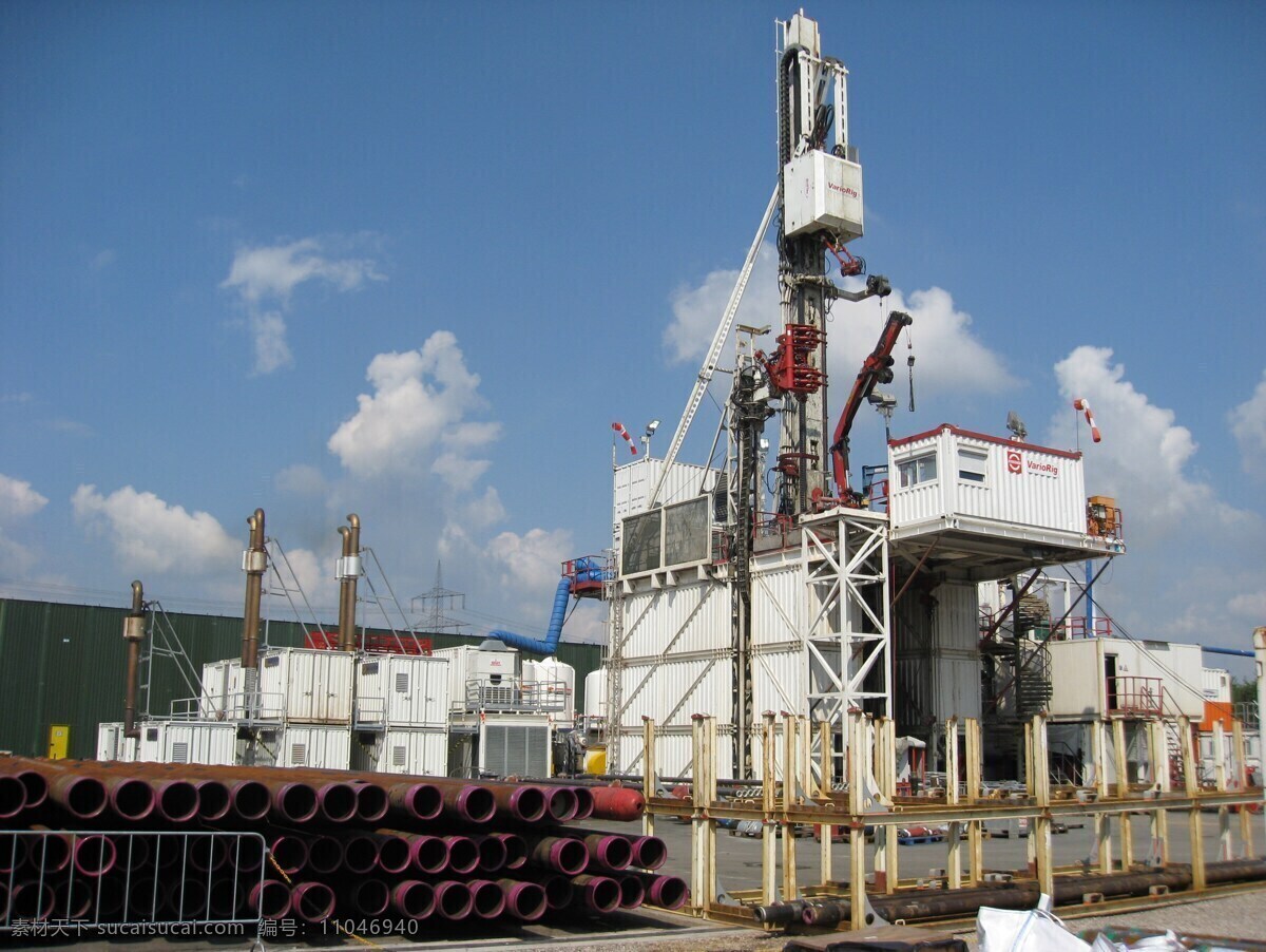 石油 钻机 平台 管道 石油钻机 钻机平台 海上石油 海上钻机 石油机械 生活百科 生活素材