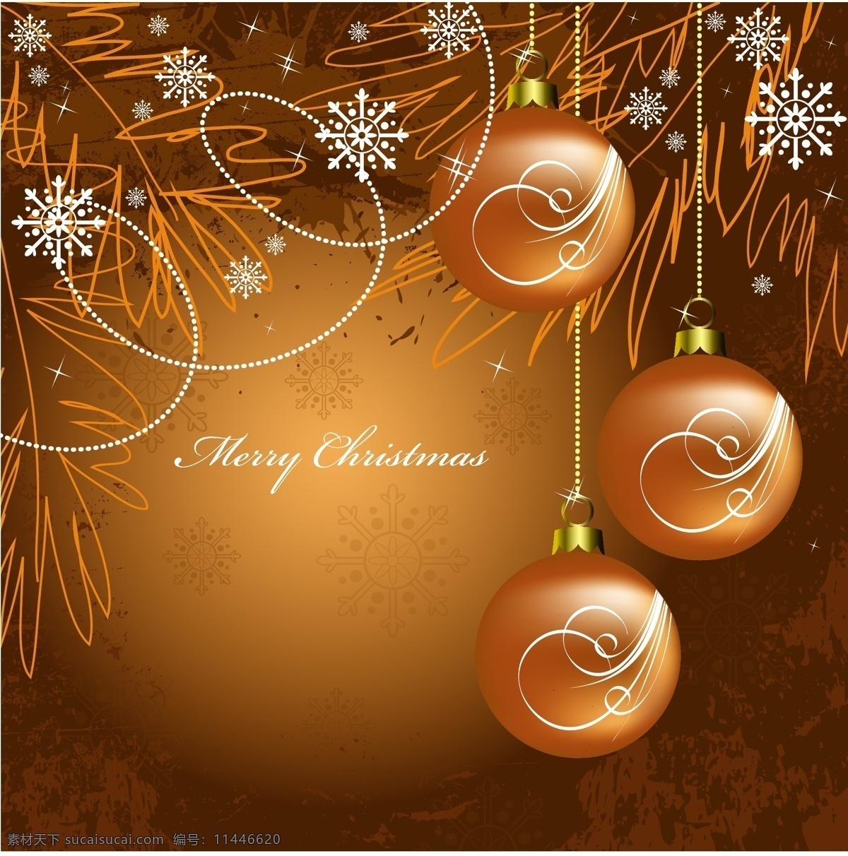 圣诞 吊球 背景 矢量 装饰 彩球 菱形 雪花 蝴蝶结 圣诞节 节日素材 其他节日
