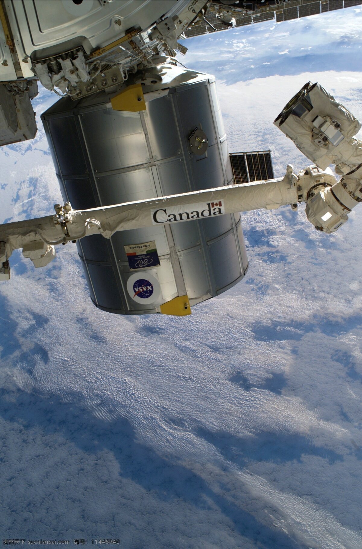 国际 空间站 加拿大 臂 科学研究 太空 现代科技 国际空间站 加拿大臂 国际合作