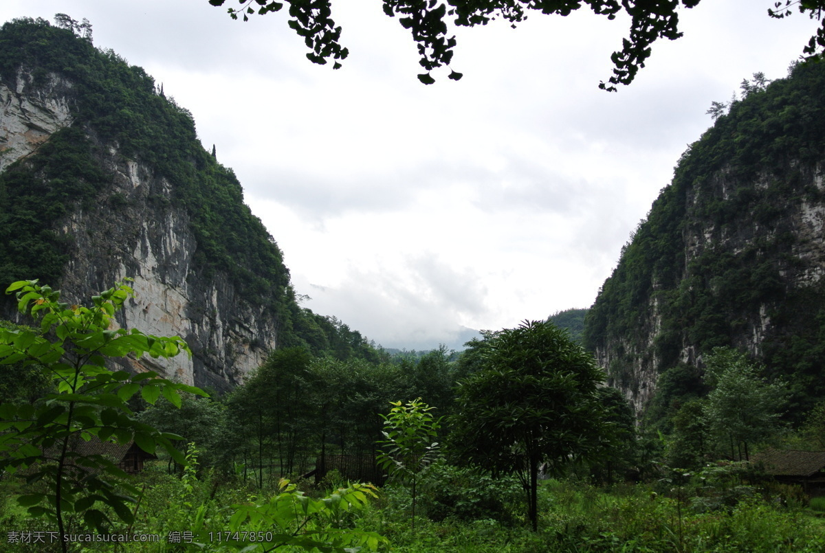 武隆仙女山 武隆 仙女山 爸爸去哪儿 两山 绿树 自然风景 旅游摄影 白色