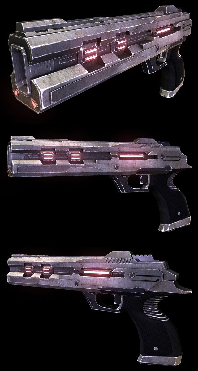 手枪 模型 3d模型 手枪模型 机器模型 3d模型素材 其他3d模型