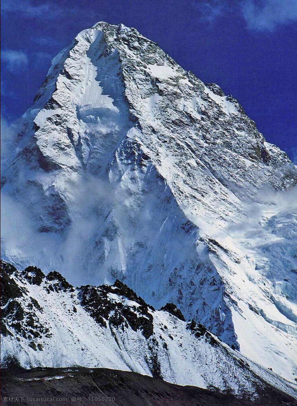 世界第二高峰 乔戈里峰 雪域风光 自然风景 自然景观