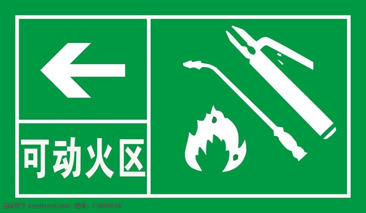 可动火区 消防 安全 火灾 动火区 标志 安全标志 标志图标 公共标识标志