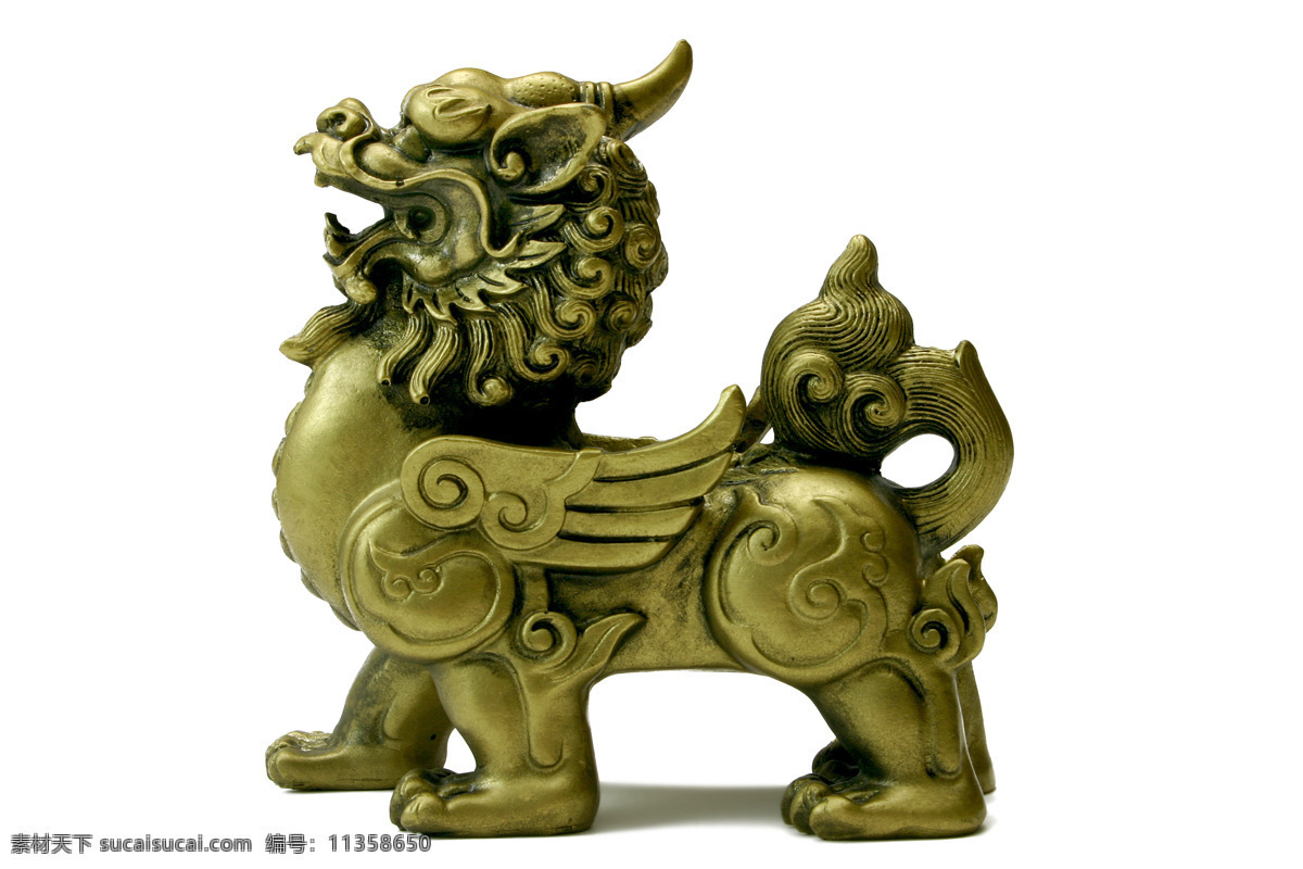 青铜 狮子 青铜器 设计素材