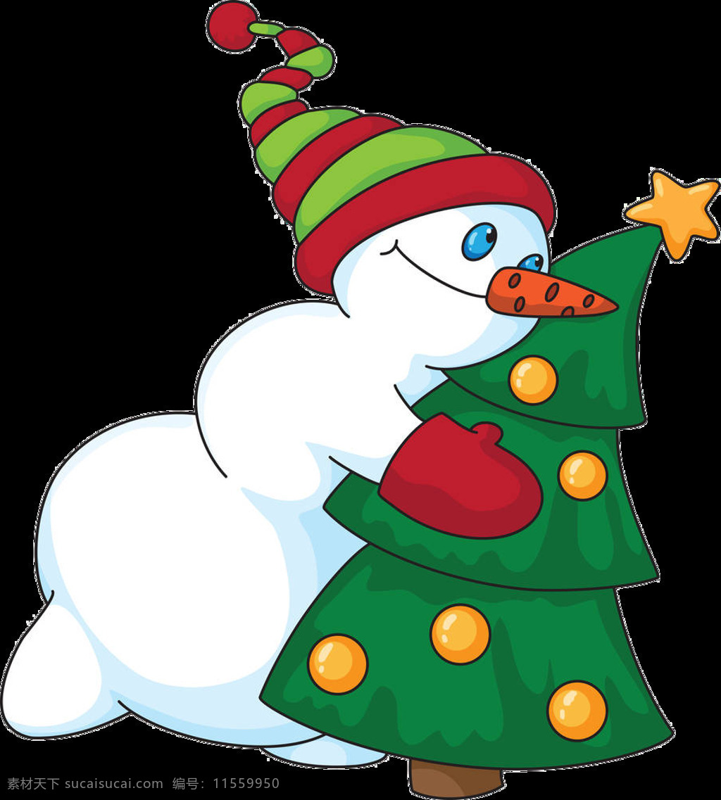抱 圣诞树 雪人 节日 元素 卡通雪人 装饰图案 设计素材 merry christmas 圣诞元素下载 圣诞素材 圣诞老人 卡通圣诞元素
